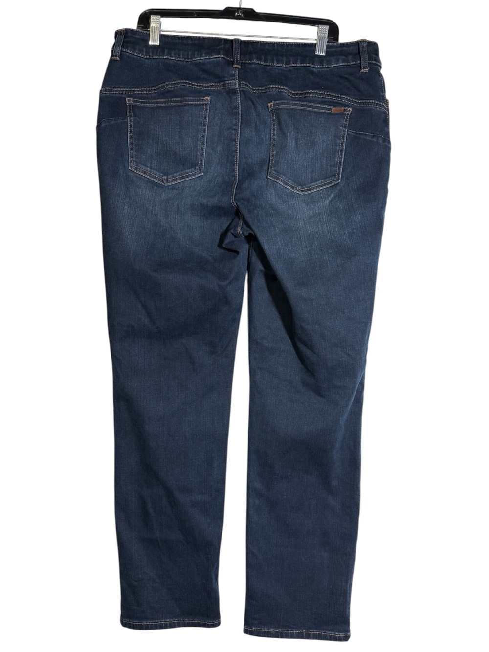 Chico’s SO LIFTING Girlfriend Jeans Dark Blue Wash Size 3 / 16 SO SLIMMING - Picture 2 of 9